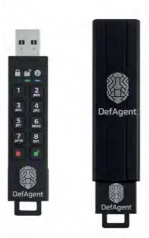 DA1006 secure USB storage